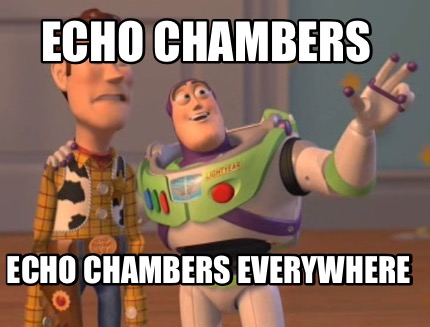 Meme Maker Echo Chambers Echo Chambers Everywhere Meme Generator