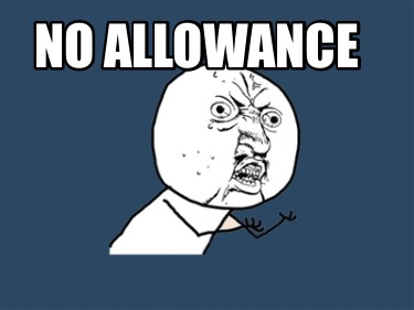 no-allowance