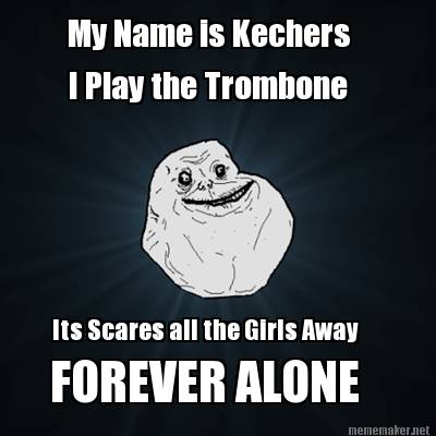 forever alone meme girl