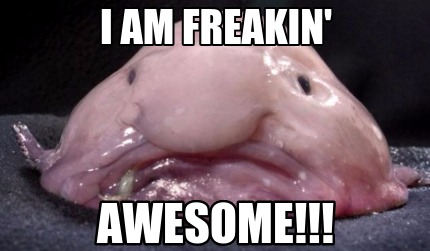 Blobfish Meme Generator Template