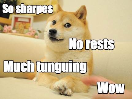 Meme Maker - So sharpes No rests Much tunguing Wow Meme Generator!