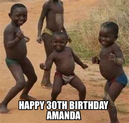 amanda birthday meme