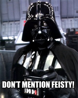 Meme Maker - Don’t mention Feisty! Meme Generator!