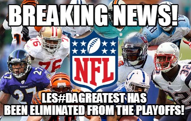 NFL Memes - BREAKING NEWS