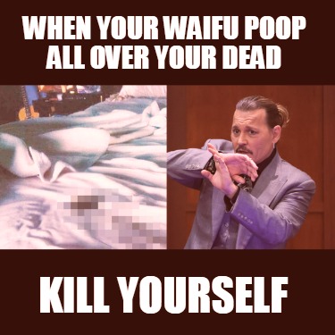 kill yourself meme blank