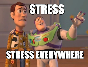 Meme Maker - STRESS STRESS EVERYWHERE Meme Generator!