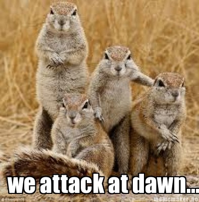 Meme Maker - we attack at dawn... Meme Generator!