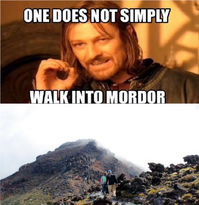 Meme Maker - Simply Walking Into Mordor Meme Generator at Meme Maker!